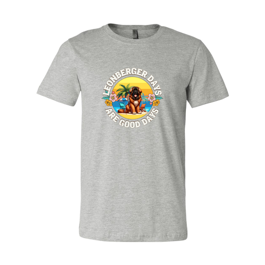 Leonberger Days Are Good Days SS T-Shirt - WagALotBowWow