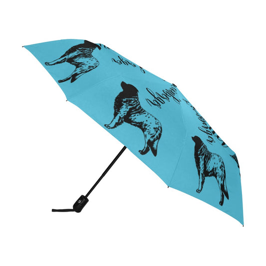 leo_umbrella Anti-UV Auto-Foldable Umbrella (U09) - WagALotBowWow