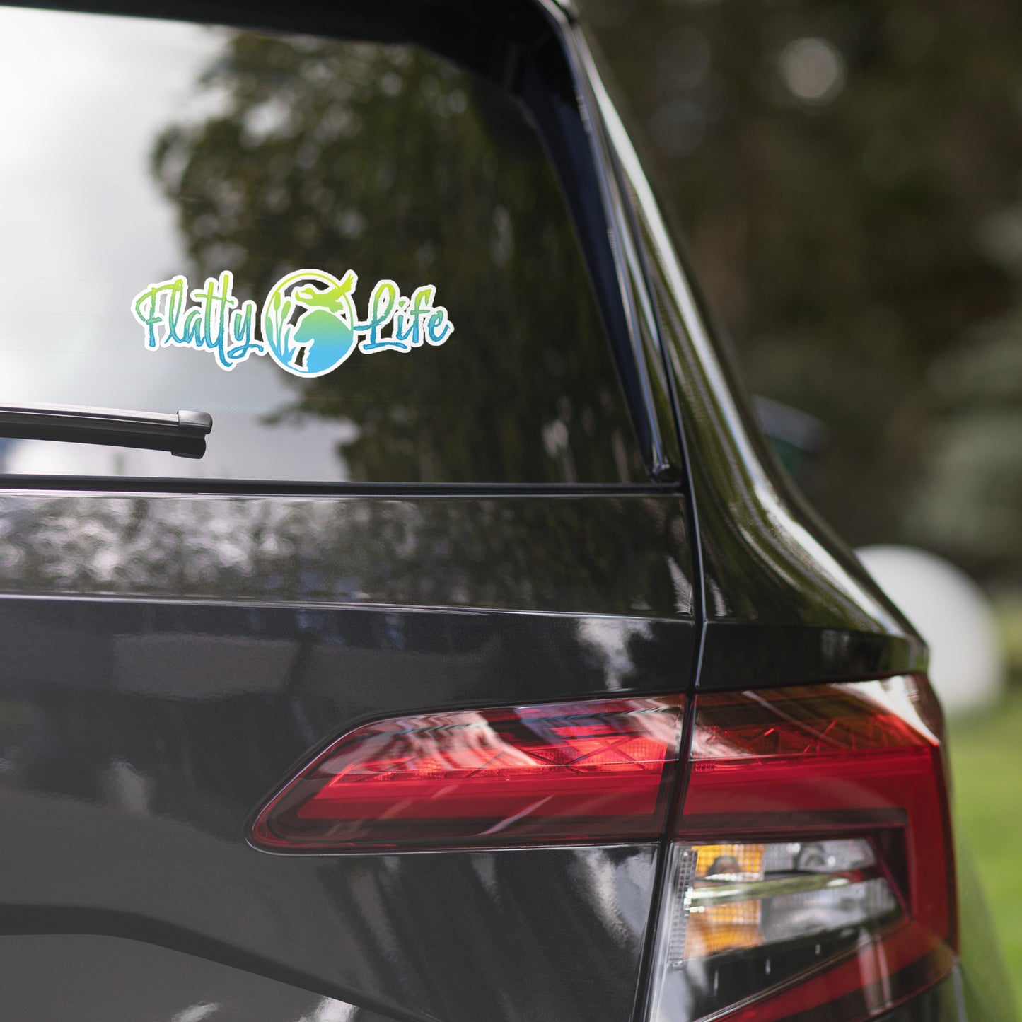 Flatty Life Bubble-free stickers - WagALotBowWow