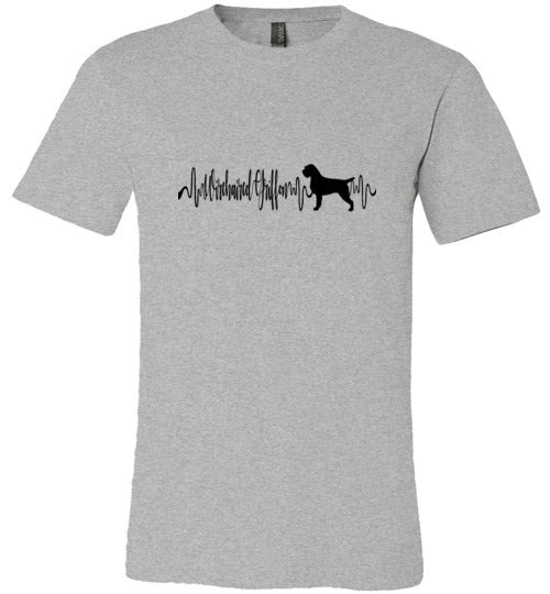 WiredHair Griffon Unisex Short Sleeve Shirt Black - WagALotBowWow