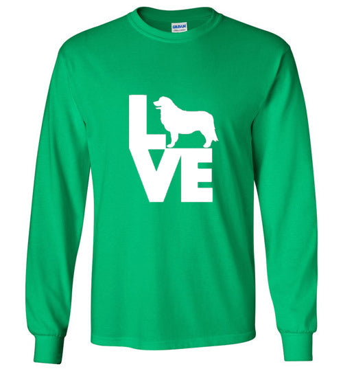 LOVE Leonberger Gildan Long Sleeve T-Shirt - WagALotBowWow