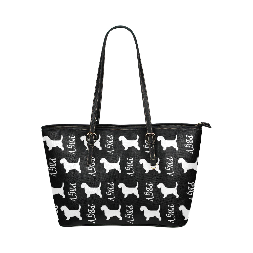 PBGV Leather Tote - WagALotBowWow