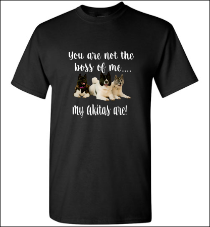 Custom Boss of Me Are Gildan Short Sleeve T-Shirt - WagALotBowWow