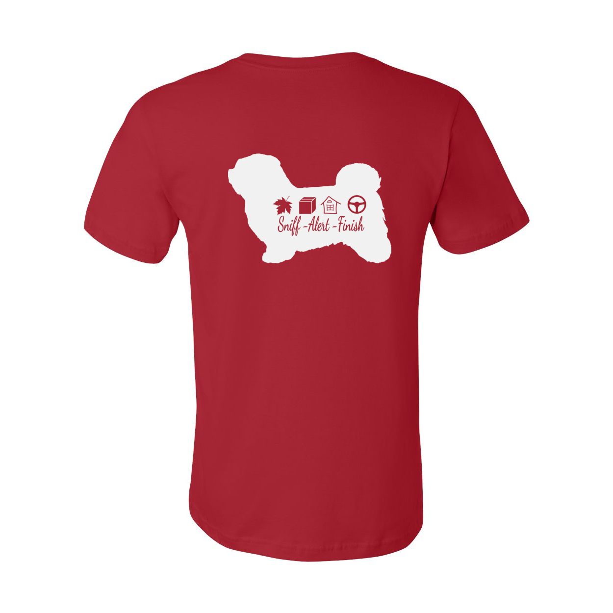 Havanese Scent F/B Unisex SS Jersey Tee - WagALotBowWow