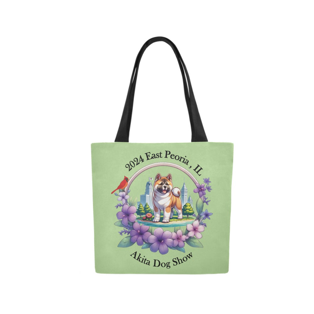 IL Akita Canvas Tote - WagALotBowWow
