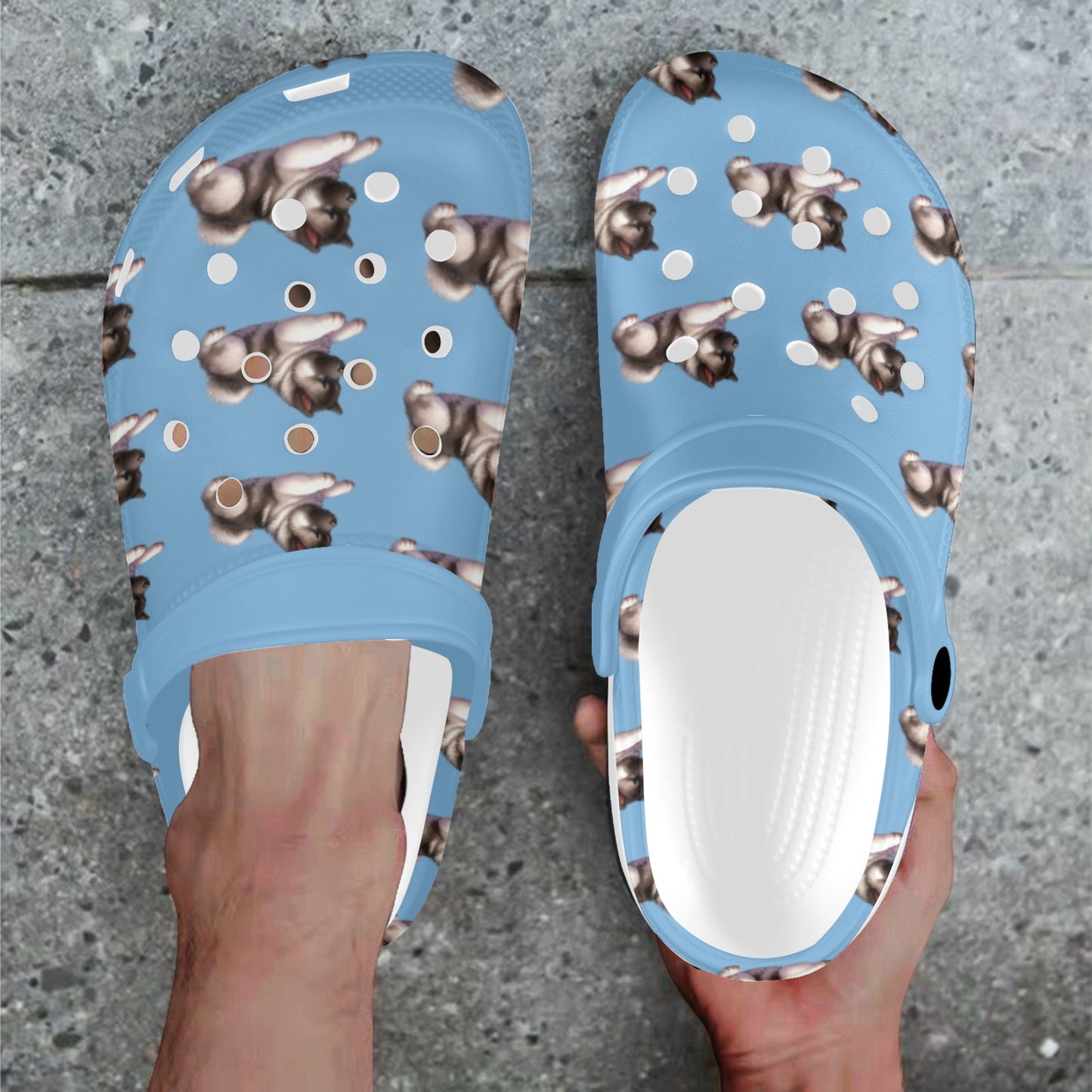 Custom Foam Clog Aduts - WagALotBowWow
