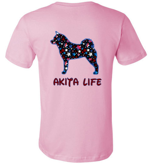 Akita Life USA Stars - WagALotBowWow