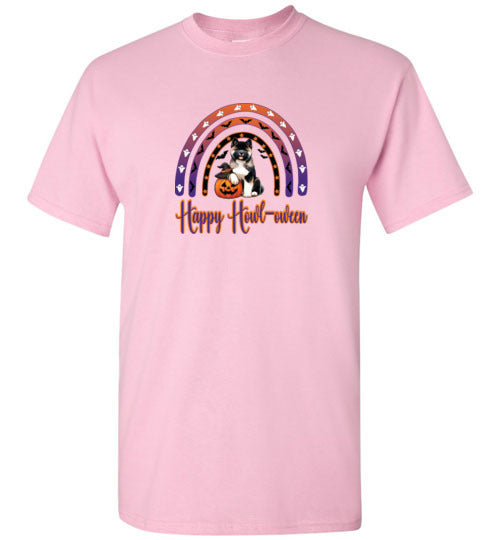Akita Howl-oween Youth Gildan Shirts - WagALotBowWow