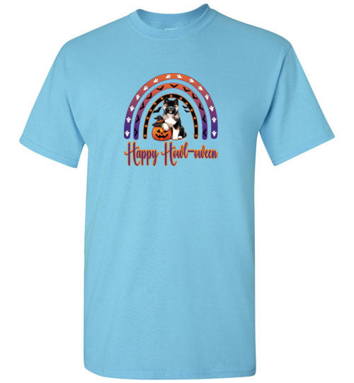 Akita Howl-oween Youth Gildan Shirts - WagALotBowWow