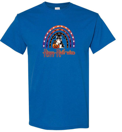 Akita Howl-oween Youth Gildan Shirts - WagALotBowWow