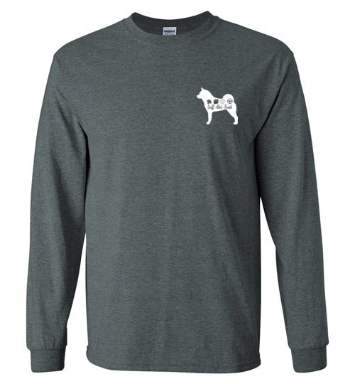 Akita Scent Sniff Front/Back - WagALotBowWow