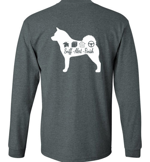 Akita Scent Sniff Front/Back - WagALotBowWow