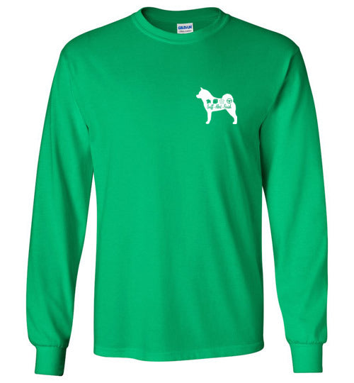 Akita Scent Sniff Front/Back - WagALotBowWow