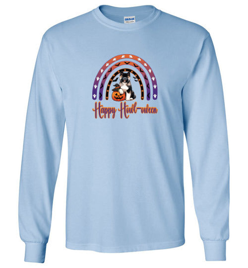 Akita Howl-oween Youth Gildan Shirts - WagALotBowWow