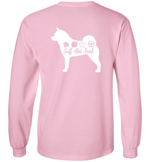 Akita Scent Sniff Front/Back - WagALotBowWow