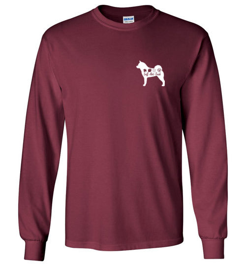 Akita Scent Sniff Front/Back - WagALotBowWow