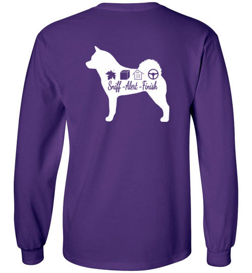 Akita Scent Sniff Front/Back - WagALotBowWow