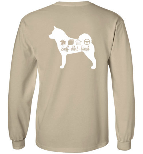 Akita Scent Sniff Front/Back - WagALotBowWow