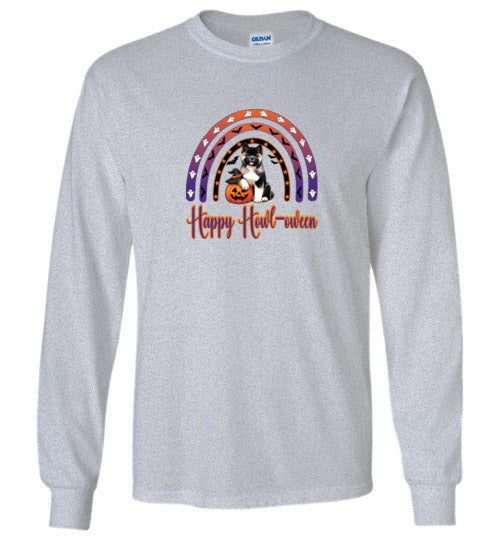 Akita Howl-oween Youth Gildan Shirts - WagALotBowWow