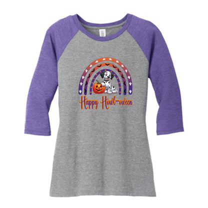 Dalmatian Howl-ween Front Print Only - WagALotBowWow