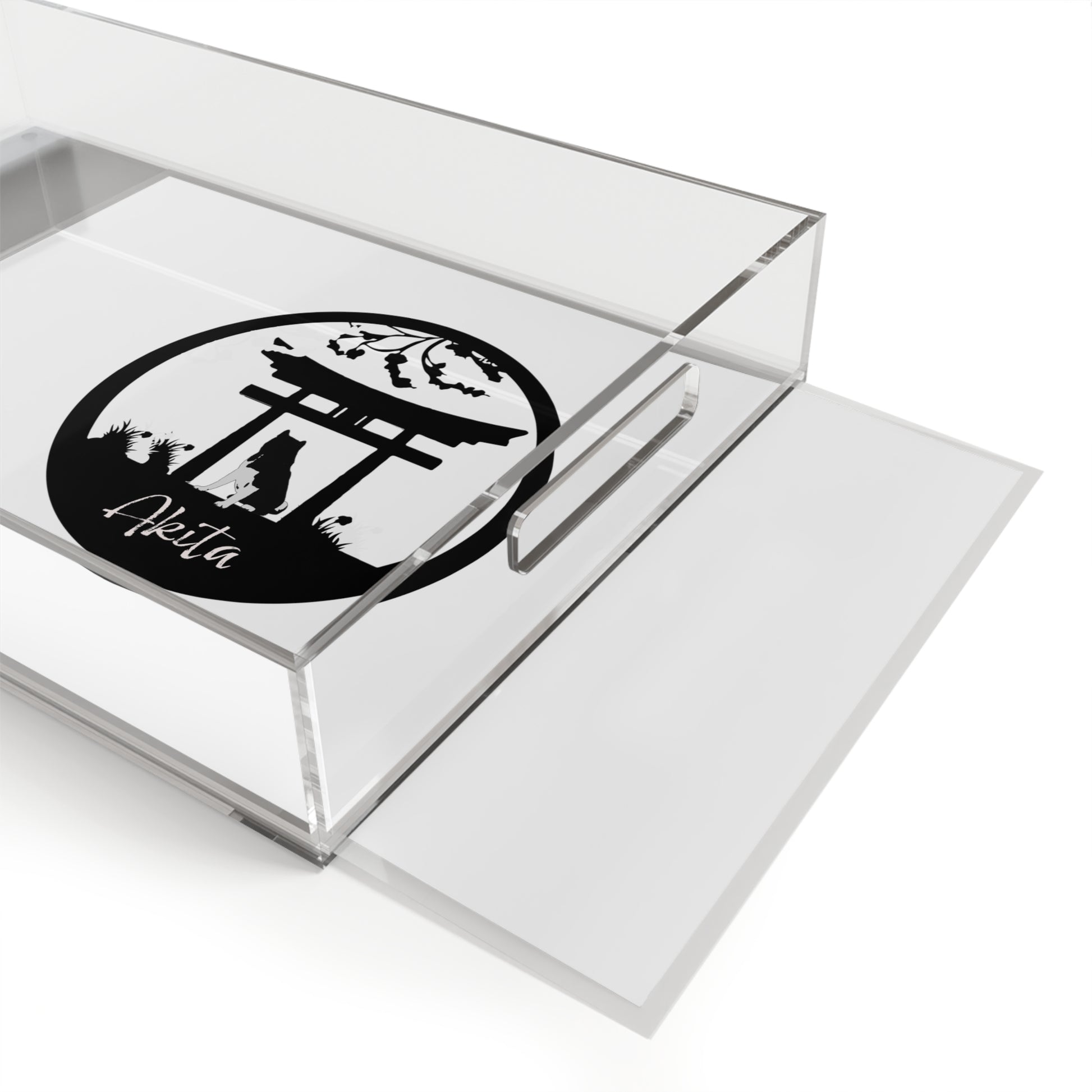 Custom Acrylic Serving Tray - WagALotBowWow