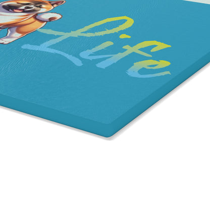 Custom Glass Cutting Board - WagALotBowWow