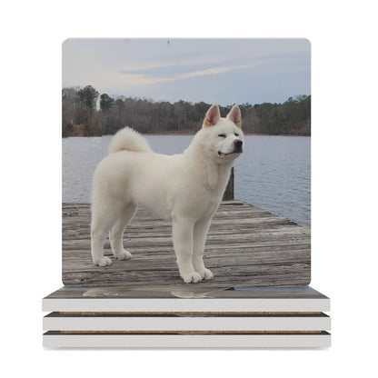 Custom Ceramic Coasters (Square) - WagALotBowWow