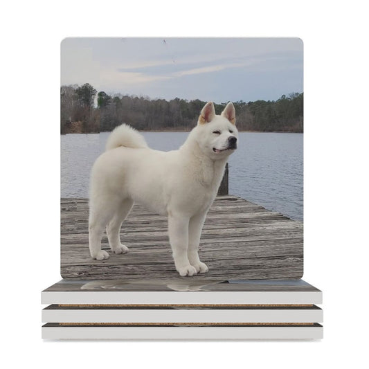 Custom Ceramic Coasters (Square) - WagALotBowWow
