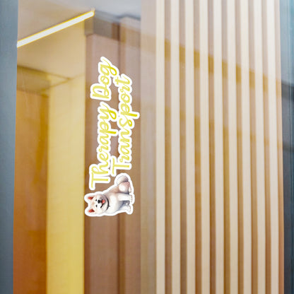 Cute Dog-Themed Kiss-Cut Vinyl Decals for Pet Lovers, Home Decor, Car Stickers, Dog Enthusiasts, Gift Idea for Animal Lovers