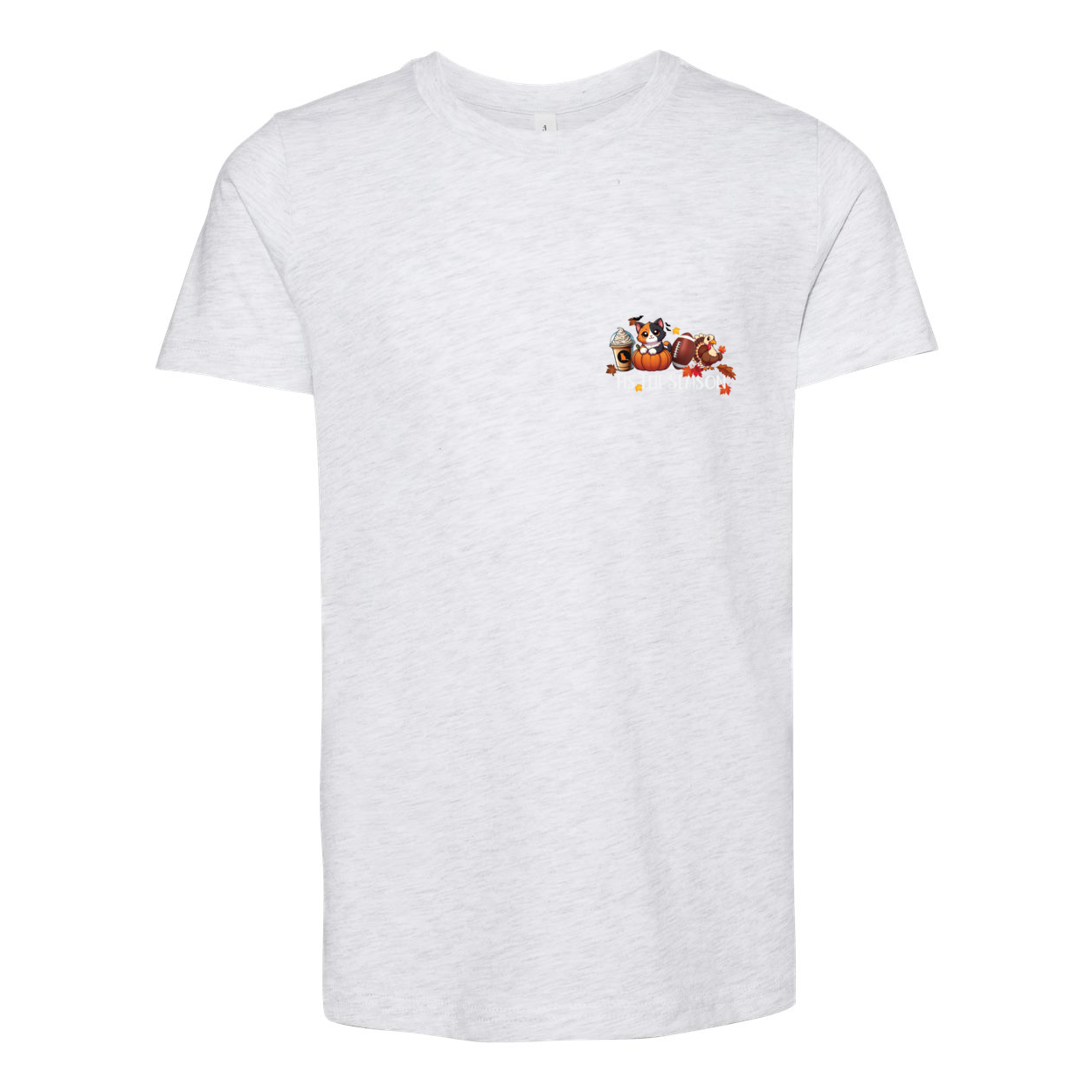 Calico Cat Tis The Season Fall Front/Back - WagALotBowWow
