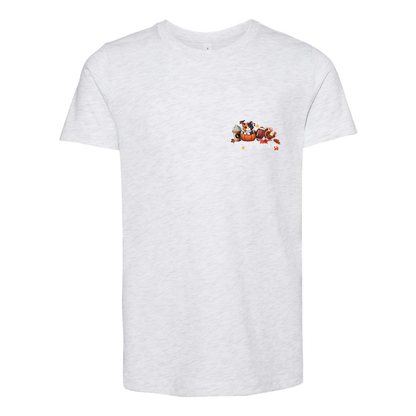 Calico Cat Tis The Season Fall Front/Back - WagALotBowWow