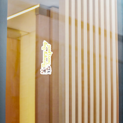 Cute Dog-Themed Kiss-Cut Vinyl Decals for Pet Lovers, Home Decor, Car Stickers, Dog Enthusiasts, Gift Idea for Animal Lovers