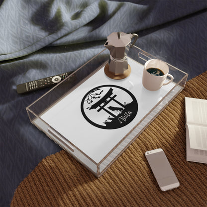 Custom Acrylic Serving Tray - WagALotBowWow