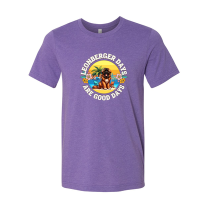 Leonberger Days Are Good Days SS T-Shirt - WagALotBowWow