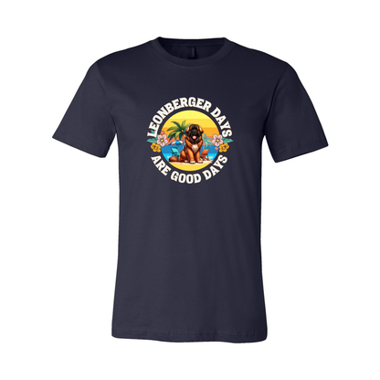 Leonberger Days Are Good Days SS T-Shirt - WagALotBowWow