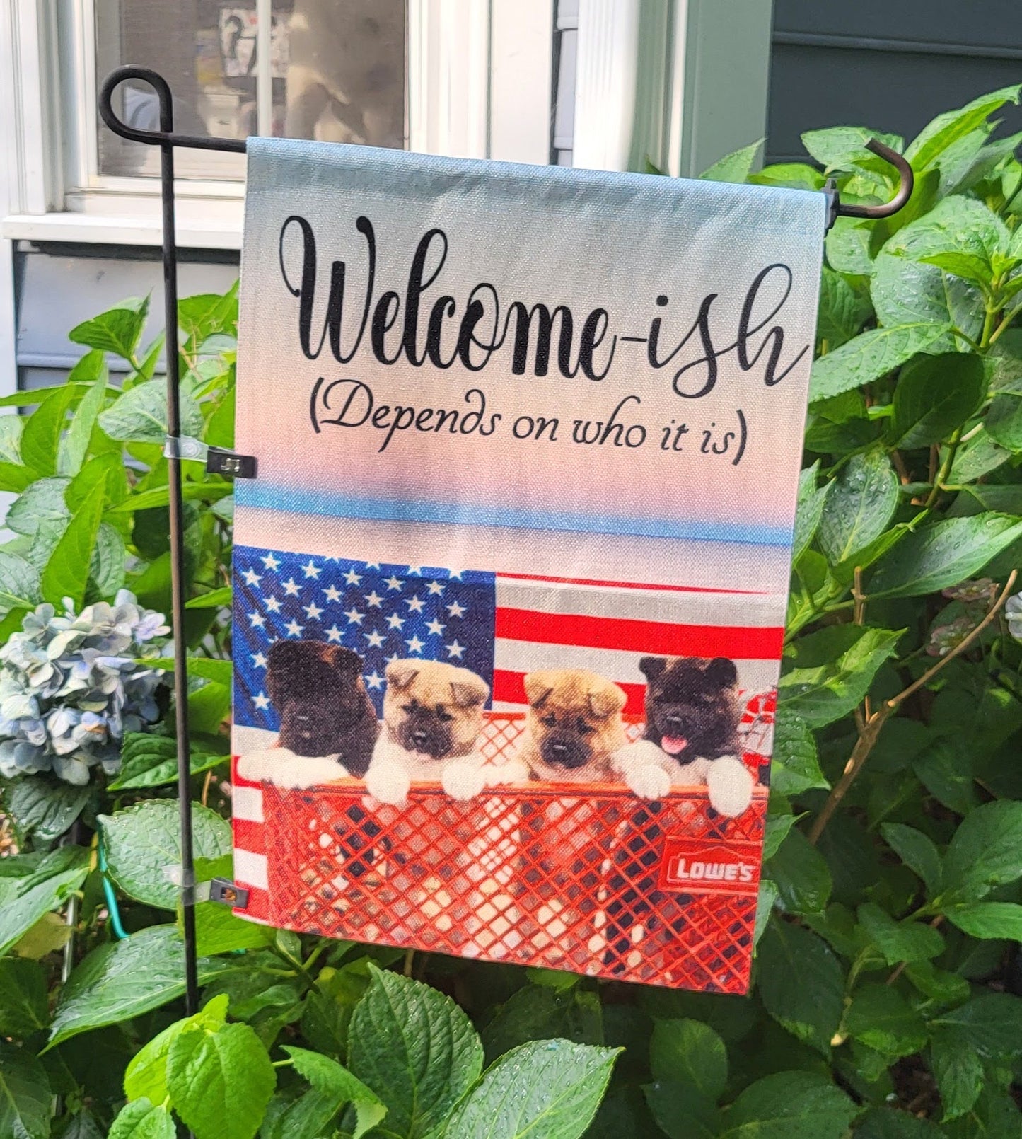 Customized Garden Flag Without Flagpole - WagALotBowWow