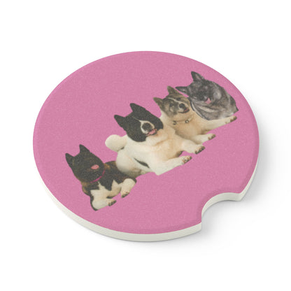 Car Coaster Custom Soapstone - Picture Kids, Dogs, Horses, or a Logo