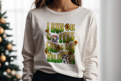 Coffee Chaos & Malamutes Sweatshirt - WagALotBowWow