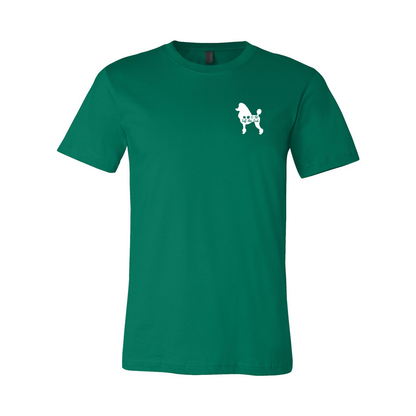Scent Poodle Show Cut F/B Unisex Short Sleeve Jersey Tee - WagALotBowWow