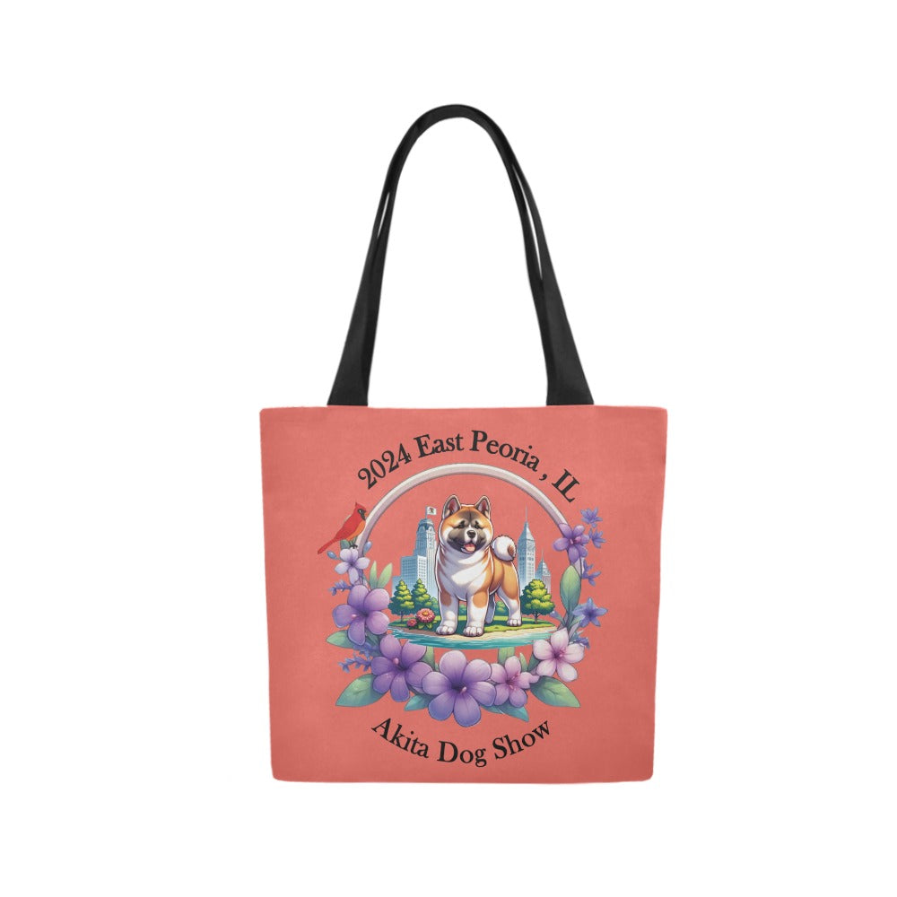 IL Akita Canvas Tote - WagALotBowWow