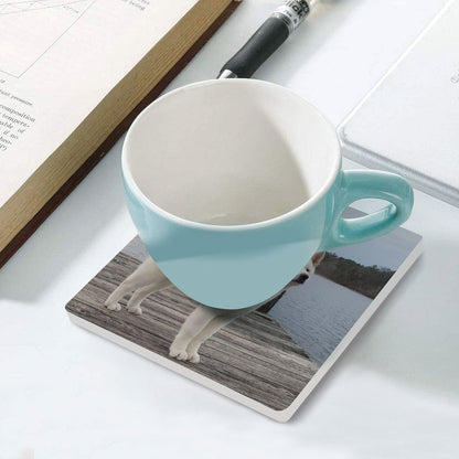Custom Ceramic Coasters (Square) - WagALotBowWow