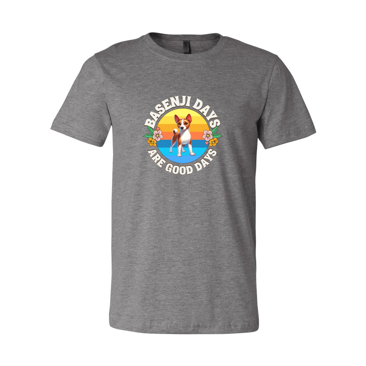 Basenji Days Are Good Days SS T-shirt - WagALotBowWow