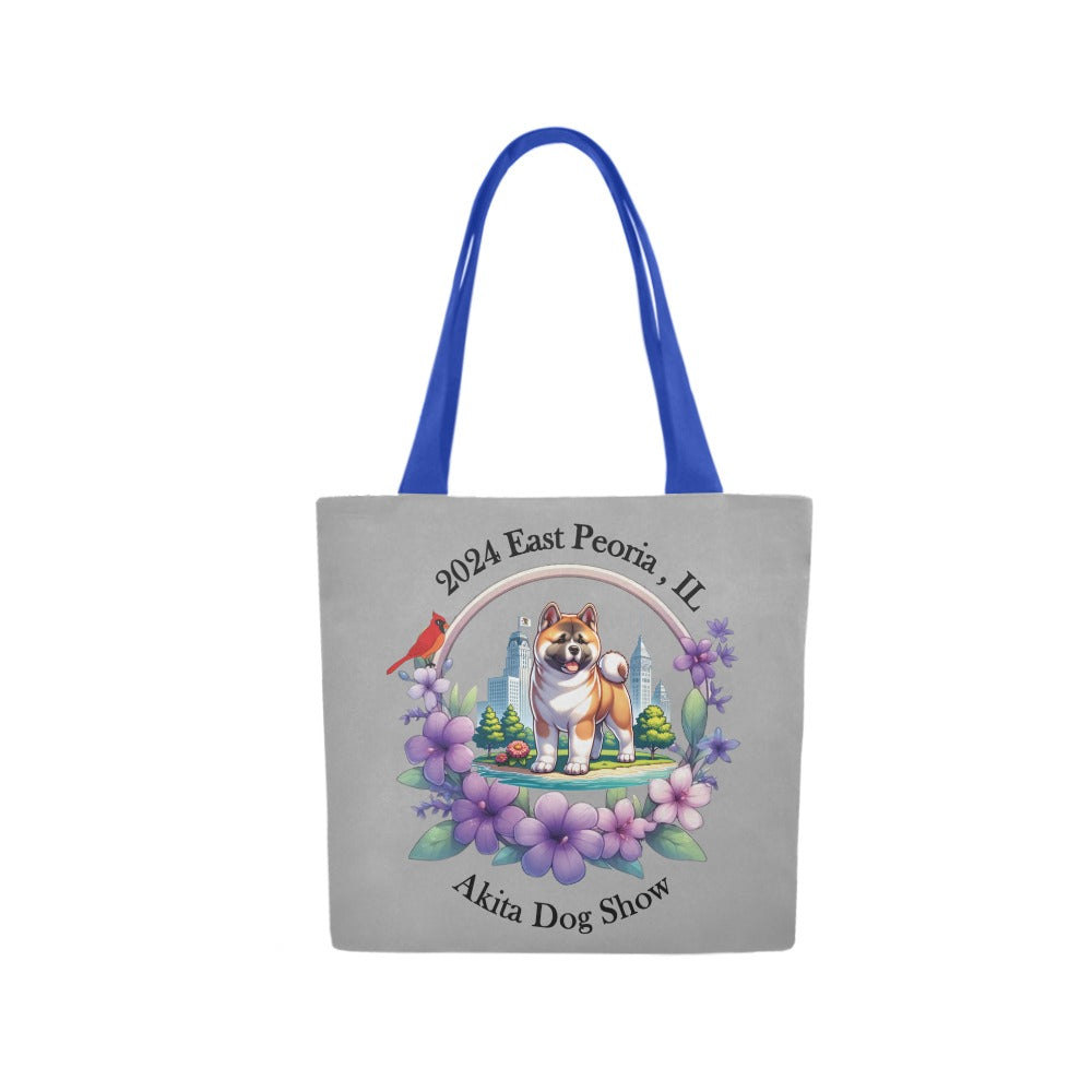 IL Akita Canvas Tote - WagALotBowWow