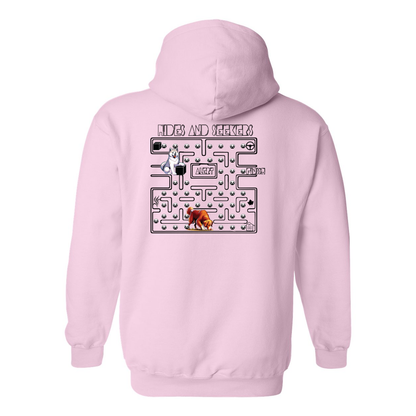 River Maze Scent Heavy Blend Hooded Sweatshirt - WagALotBowWow