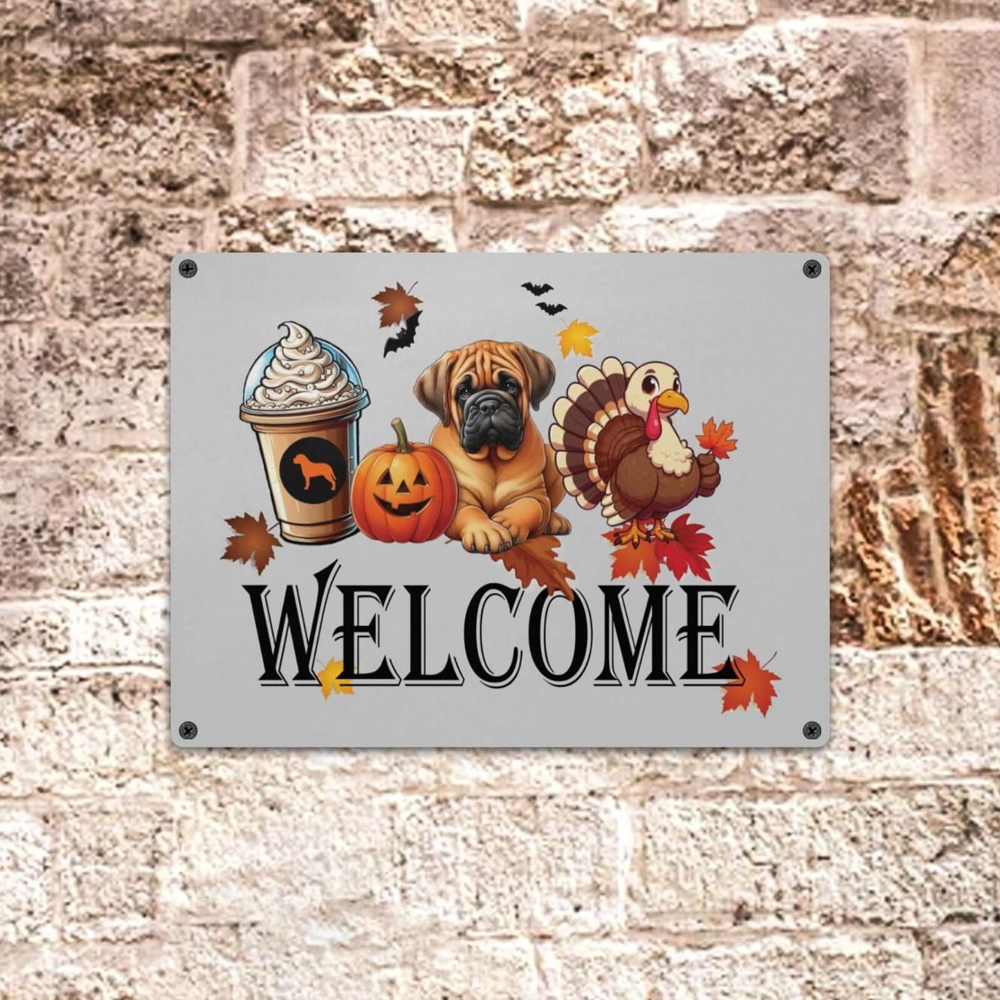 Custom Metal Sign - WagALotBowWow