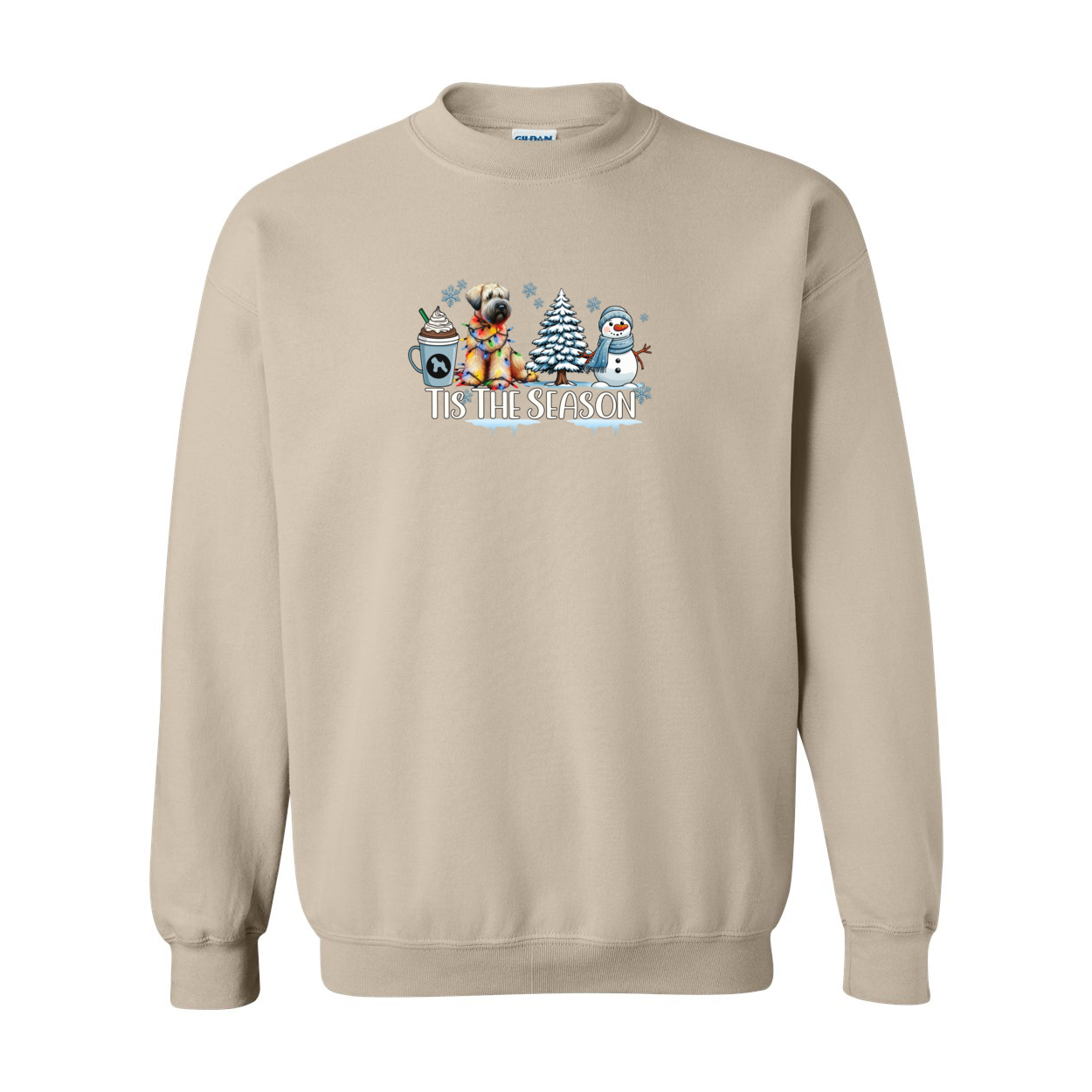 SCWT Tis The Season Winter Heavy Blend Crewneck Sweatshirt - WagALotBowWow