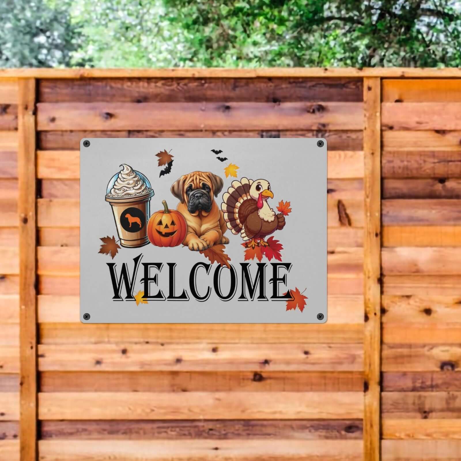 Custom Metal Sign - WagALotBowWow