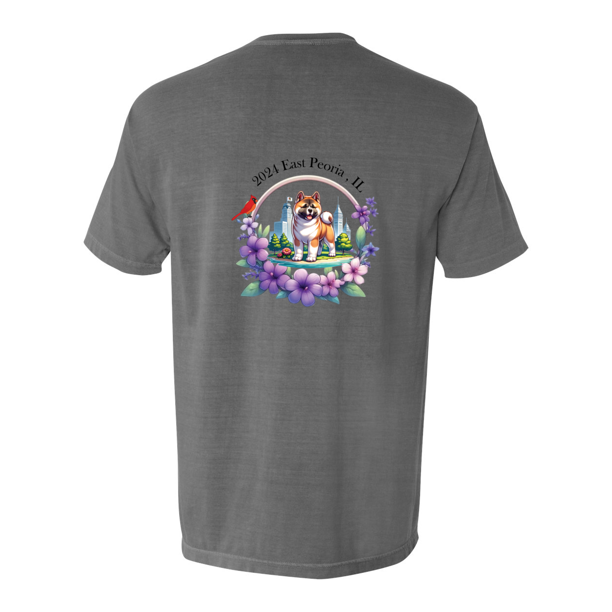 IL Akita Unisex Short Sleeve with Pocket - WagALotBowWow