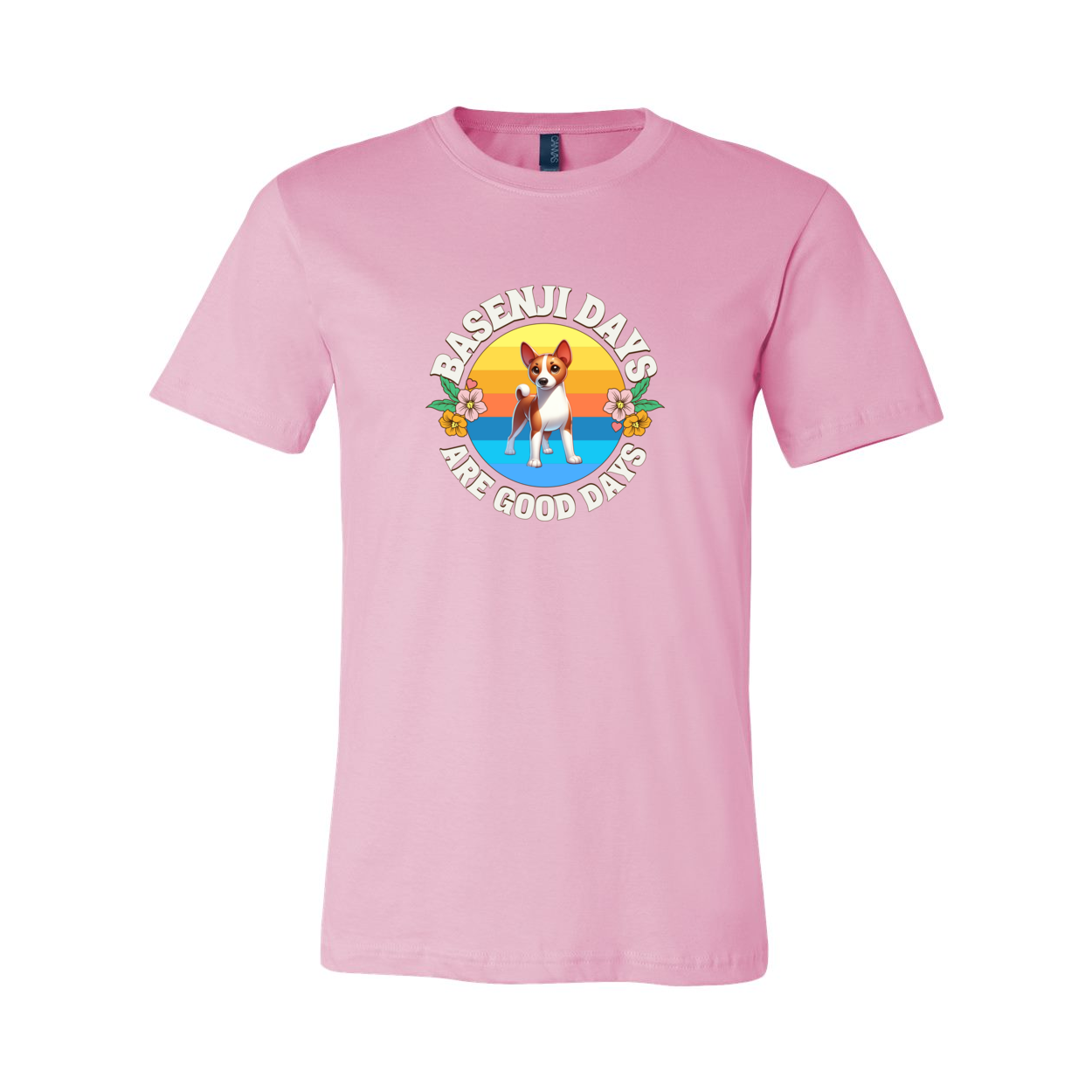 Basenji Days Are Good Days SS T-shirt - WagALotBowWow