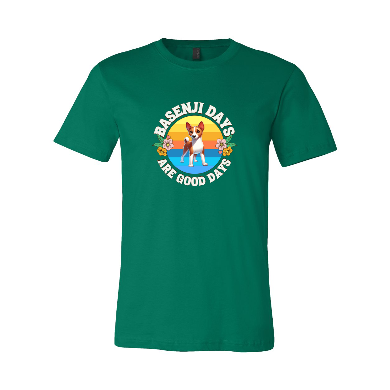 Basenji Days Are Good Days SS T-shirt - WagALotBowWow